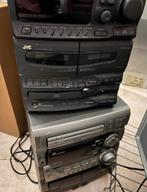 Stereoset jvc zonder boxen, Ophalen, Zo goed als nieuw, JVC