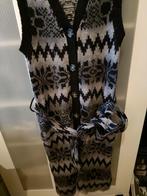 Prachtig lang vest/jurk/overgooier NOLITA, Zwart, Ophalen of Verzenden, Zo goed als nieuw, Maat 36 (S)