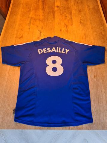 Origineel Voetbalshirt Frankrijk 2002/03 Desailly gesigneerd beschikbaar voor biedingen