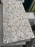 Gratis ophalen Grindtegels 40 x 60, 108 stuks, Tuin en Terras, Ophalen, Gebruikt, 10 m² of meer, Grind