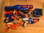 Nerf Blasters met Pijltjes en Patronen, Kinderen en Baby's, Speelgoed | Buiten | Actiespeelgoed, Ophalen of Verzenden, Zo goed als nieuw