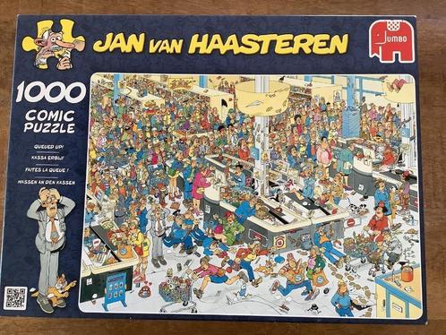 Jumbo Puzzel Jan van Haasteren Kassa erbij 17466, Hobby en Vrije tijd, Denksport en Puzzels, Gebruikt, Legpuzzel, 500 t/m 1500 stukjes