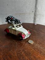 Metalen Citroën 2CV met kerstboom – vintage look, Ophalen of Verzenden, Zo goed als nieuw