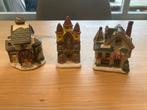 Kersthuisjes set van 3, Diversen, Kerst, Ophalen of Verzenden, Zo goed als nieuw