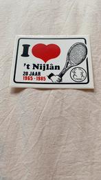 Sticker 1love ‘t nylan. Friesland leeuwarden, Ophalen