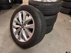 Seat velgen met band 4 stuks R17 Inch 215/55  Zomer Continen, Ophalen, Banden en Velgen, 17 inch, Personenwagen