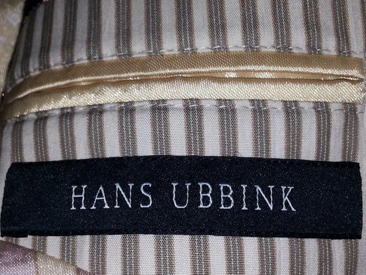 Hans Ubbink Colbert met Beige  kleur maat  52, Kleding | Heren, Kostuums en Colberts, Nieuw, Maat 52/54 (L), Beige, Verzenden