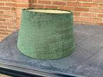 Groene Lampenkap, 25 tot 50 cm, Rond, Ophalen of Verzenden, Zo goed als nieuw