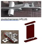 pivot scharnier pivotscharnier taatsdeur scharnier klapdeur, -, -, Nieuw, Ophalen of Verzenden