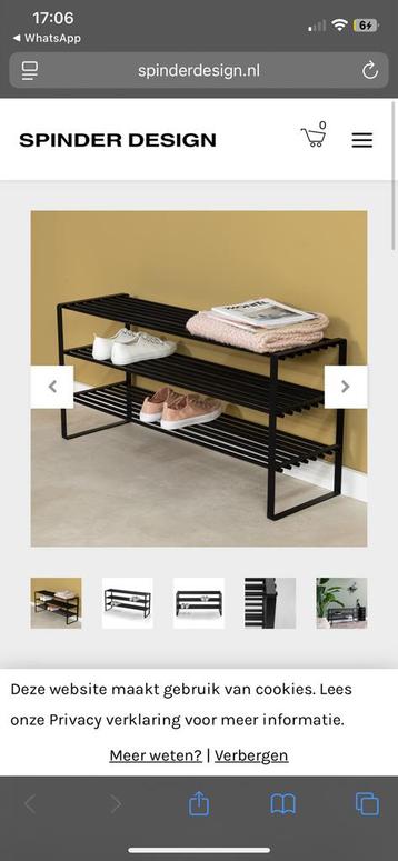 REX SR 2 - 100 CM SCHOENENREK - ZWART beschikbaar voor biedingen