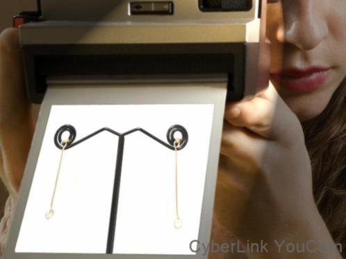 Een Vleugje Luxe aan Uw Oren: Gouden Staafjes met Sprankel, Sieraden, Tassen en Uiterlijk, Oorbellen, Zo goed als nieuw, Hangers