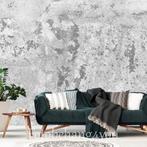 Beton fotobehang, Industrieel, Vlies behang 368 x 254 cm, Verzenden, Minder dan 10 m², Industrieel behang