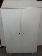 Houten grijze klerenkast kledingkast 55dx175hx127b hang, Huis en Inrichting, Kasten | Kledingkasten, Ophalen, Zo goed als nieuw