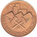 AMBACHTSSCHOOL HELMOND, Postzegels en Munten, Penningen en Medailles, Verzenden, Overige materialen