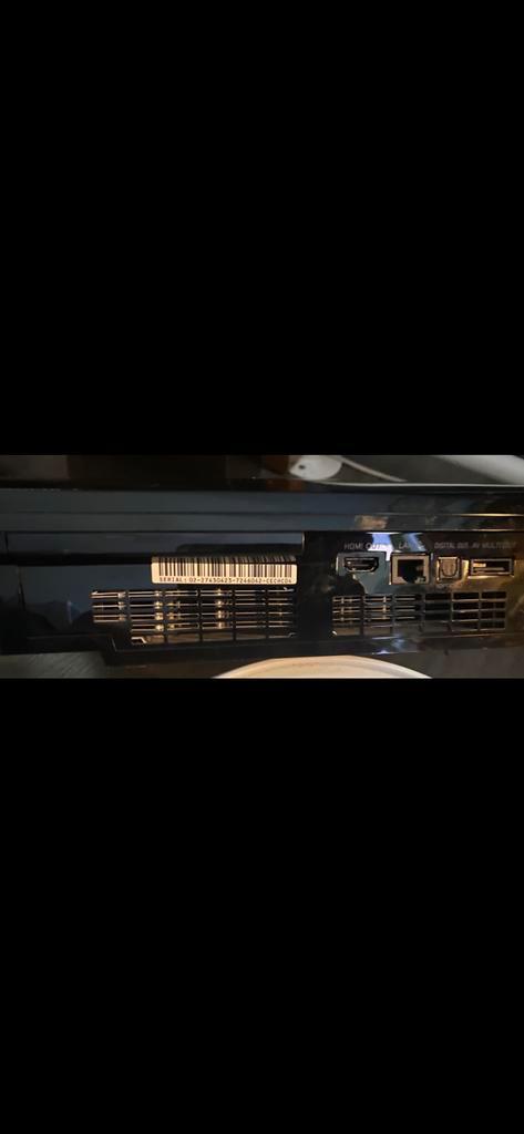 Playstation 3 CECHCO4 incl 44 games + 2 controllers, Spelcomputers en Games, Spelcomputers | Sony PlayStation 3, Gebruikt, Phat