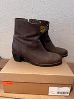 Shabbies Laarsjes Bruin/Grijs Maat 38, Ophalen of Verzenden, Zo goed als nieuw, Bruin, Lage of Enkellaarzen