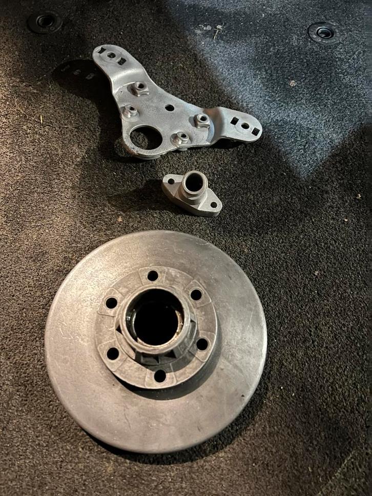 Enkele originele Zundapp onderdelen, Fietsen en Brommers, Brommeronderdelen | Zundapp, Gebruikt, Frame, Ophalen of Verzenden