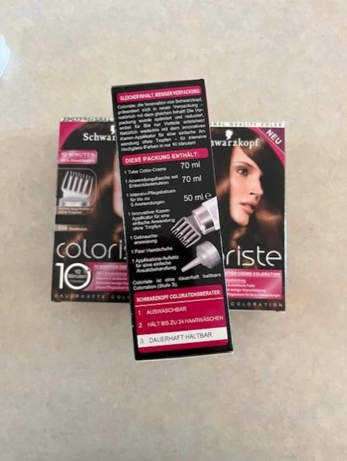 Schwarzkopf Coloriste 550 (Goudbruin) Haarkleuring, Sieraden, Tassen en Uiterlijk, Uiterlijk | Haarverzorging, Nieuw, Overige typen