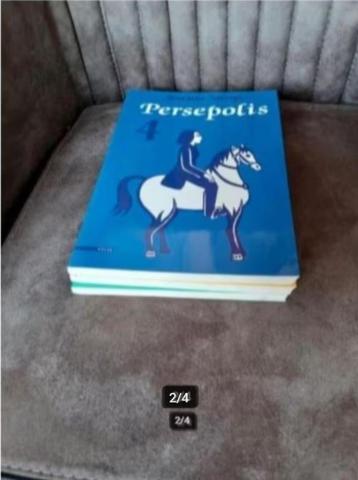 Persepolis Marjane Satrapi deel 2,3 en 4 beschikbaar voor biedingen