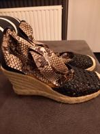 Splinternieuwe zwarte espedrilles maat 38.Prijs 15.-, Zwart, Nieuw, Ophalen of Verzenden, Espadrilles of Moccasins