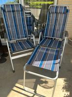 4 stevige ANWB campingstoelen met nekkussen, Ophalen, Zo goed als nieuw, Campingstoel