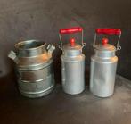 Miniatuur melkbussen mini melkbus 11cm hoog, Verzamelen, Poppen, Ophalen of Verzenden, Gebruikt, Accessoires