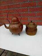 koperen thee pot koperen tabak pot, Antiek en Kunst, Ophalen of Verzenden, Koper
