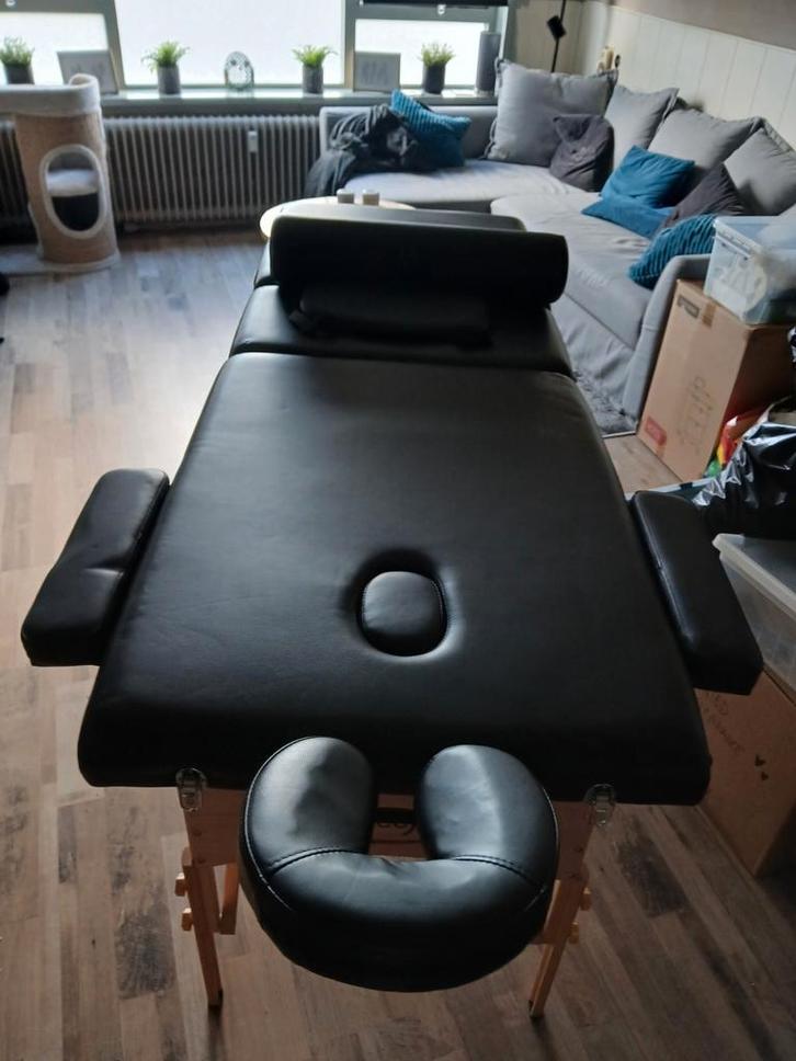 Zwarte Behandeltafel - Kleine Beschadiging, Huis en Inrichting, Overige Huis en Inrichting, Ophalen