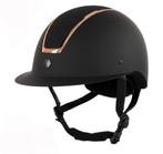 BR cap zwart met rose goud, Dieren en Toebehoren, Ophalen of Verzenden, Zo goed als nieuw, Dressuur, Cap