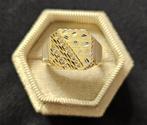 💎💎Goud ring 14k gediamanteerd 💎💎, Heer, Nieuw, Ophalen of Verzenden, Goud