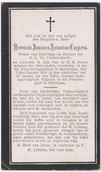 Pastoor Henricus Coppens 1855 Amsterdam + 1918 Rotterdam, Verzenden