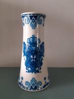 Antieke blauw wiitte vaas van lisboa keramiek, Ophalen of Verzenden