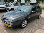 Alfa Romeo 156 2.0 JTS Sportwagon Selespeed 2002 Zwart, Auto's, 65 €/maand, Stof, Zwart, Zwart