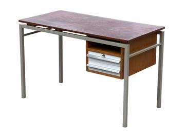Vintage Galvanitas Bureau Werkplek 60'S Minimalist Design beschikbaar voor biedingen