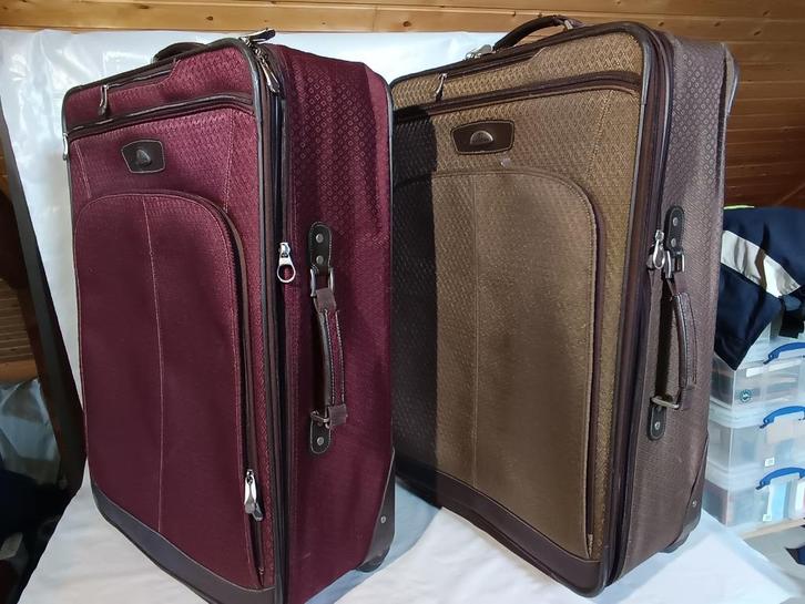 Superhandige Samsonite koffers, Sieraden, Tassen en Uiterlijk, Koffers, Gebruikt, Zacht kunststof, 70 cm of meer, 45 tot 55 cm