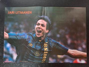Poster Jari Litmanen - Ajax  beschikbaar voor biedingen