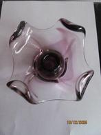 Vintage dikglazen kandelaar, mogelijk Murano, Ophalen