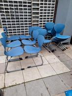 Partij Marko schoolstoelen stapelstoelen, Huis en Inrichting, Stoelen, Ophalen, Bruin, Vijf, Zes of meer stoelen