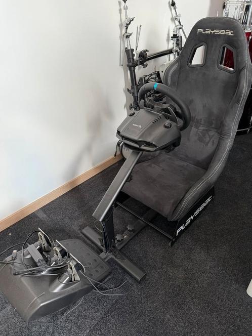 Playseat Evolution Logitech, Spelcomputers en Games, Spelcomputers | Overige Accessoires, Zo goed als nieuw, Ophalen