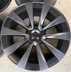 Tesla Model X Turbine velgenset 22" origineel, Auto-onderdelen, Banden en Velgen, Velg(en), Nieuw, Overige maten, Ophalen of Verzenden