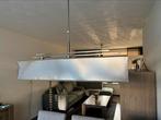Hanglamp grijs metallic, Ophalen, Zo goed als nieuw, Strak, 50 tot 75 cm