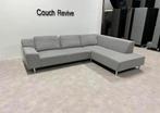 GRATIS LEVERING Z.G.A.N grijze hoekbank 290x215 Gereinigd, Huis en Inrichting, Banken | Bankstellen, Ophalen of Verzenden, Zo goed als nieuw