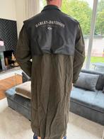 Harley Davidson Wax Jas  met leer Lang XL, Motoren, Kleding | Motorkleding, Ophalen of Verzenden