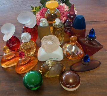 Diverse vintage parfums, 17 stuks, Yves Rocher  VERKOCHT  beschikbaar voor biedingen