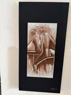 Schilderij canvas doek, met metalen afbeelding, Ophalen