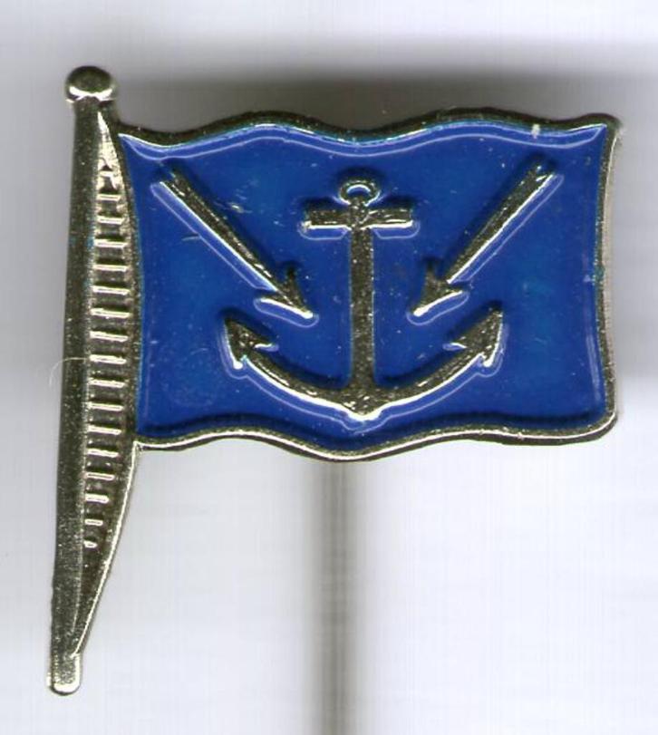 Rederij de Hoop vlag speldje ( U_431 ), Verzamelen, Speldjes, Pins en Buttons, Nieuw, Speldje of Pin, Transport, Verzenden