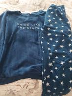 Badstof Dames Pyjama - Maat XL, Kleding | Dames, Blauw, Maat 46/48 (XL) of groter, Ophalen of Verzenden, Onbekend