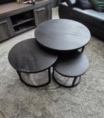 Salontafeltjes 3 stuks, Ophalen, Gebruikt, 50 tot 100 cm, 50 tot 100 cm
