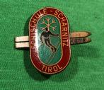 Broche schischule Scharnitz, Verzamelen, Speldjes, Pins en Buttons, Ophalen of Verzenden, Zo goed als nieuw, Transport