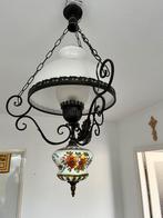 Mooie ouderwetse hanglamp, Huis en Inrichting, Lampen | Kroonluchters, Ophalen, Gebruikt